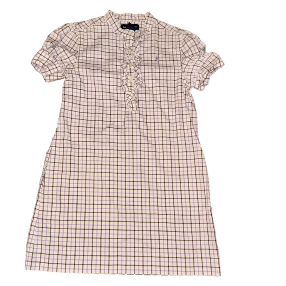 Ralph Lauren Girl’s casual dress classic style easy care pair with sweater #765